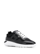 Hogan Sequin Embellished Sneakers - Black