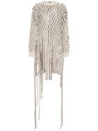 Alyx Palma Mesh Jumper Dress - Nude & Neutrals