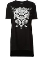 Marcelo Burlon County Of Milan - Leopard Print T-shirt - Women - Cotton - Xs, Black, Cotton