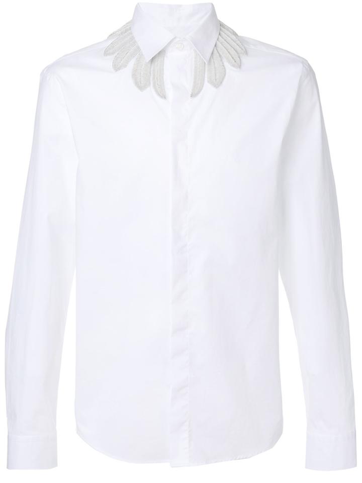 Frankie Morello Camicia Ml Adrian - White
