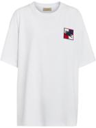 Burberry Chequer Ekd T-shirt - White