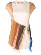 Loewe Printed Wrap Shirt - Brown