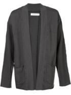Daniel Patrick Cloak Jacket, Men's, Size: Medium, Grey, Cotton