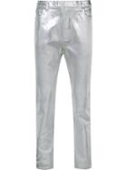 Maison Margiela Metallic (grey) Jeans, Men's, Size: 32, Cotton/spandex/elastane