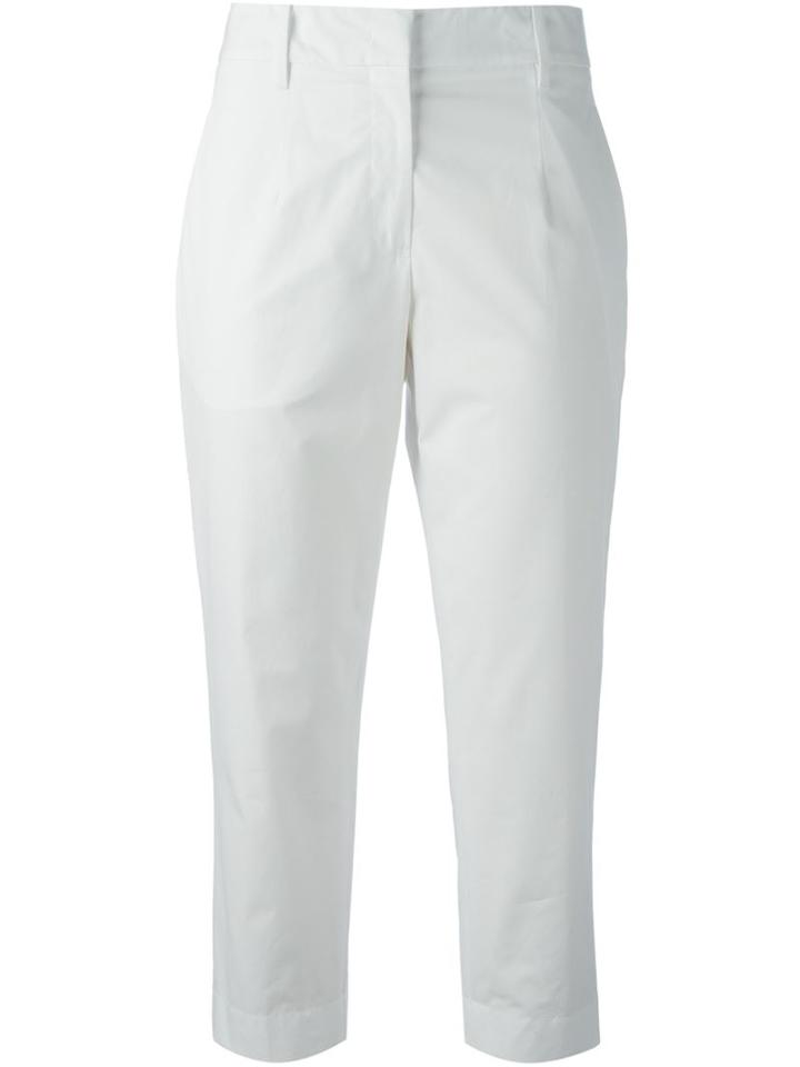 Jil Sander Cropped Trousers