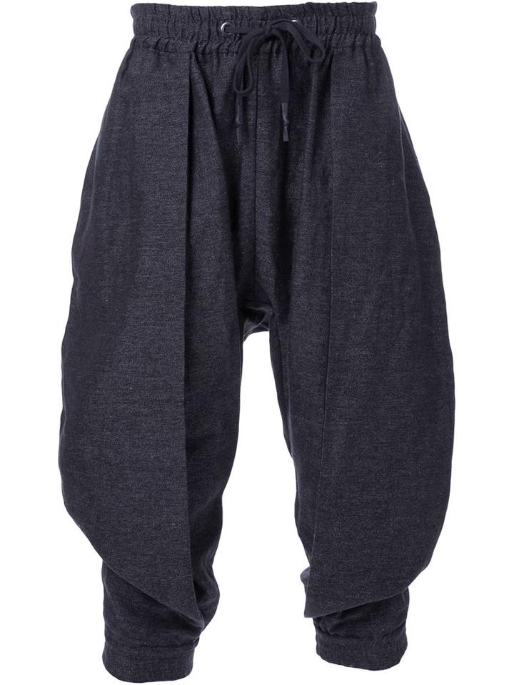 Strateas Carlucci Balloon Pants, Men's, Size: Large, Grey, Wool