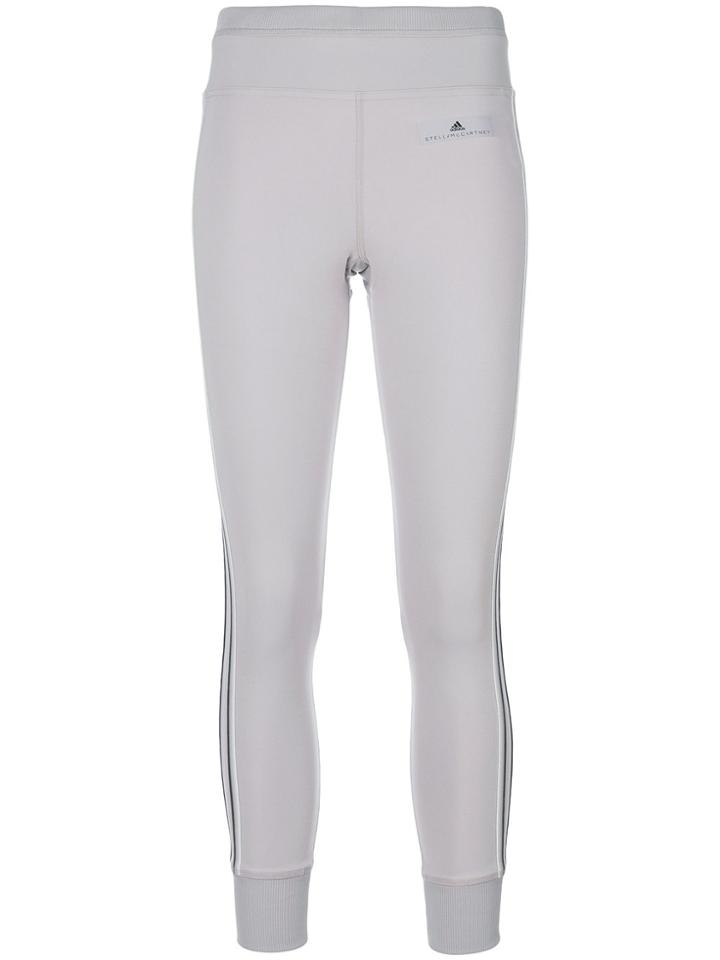 Adidas By Stella Mccartney Cropped Comfort Leggings - Grey