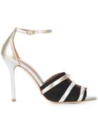 Malone Souliers Strappy Heeled Pumps - Black