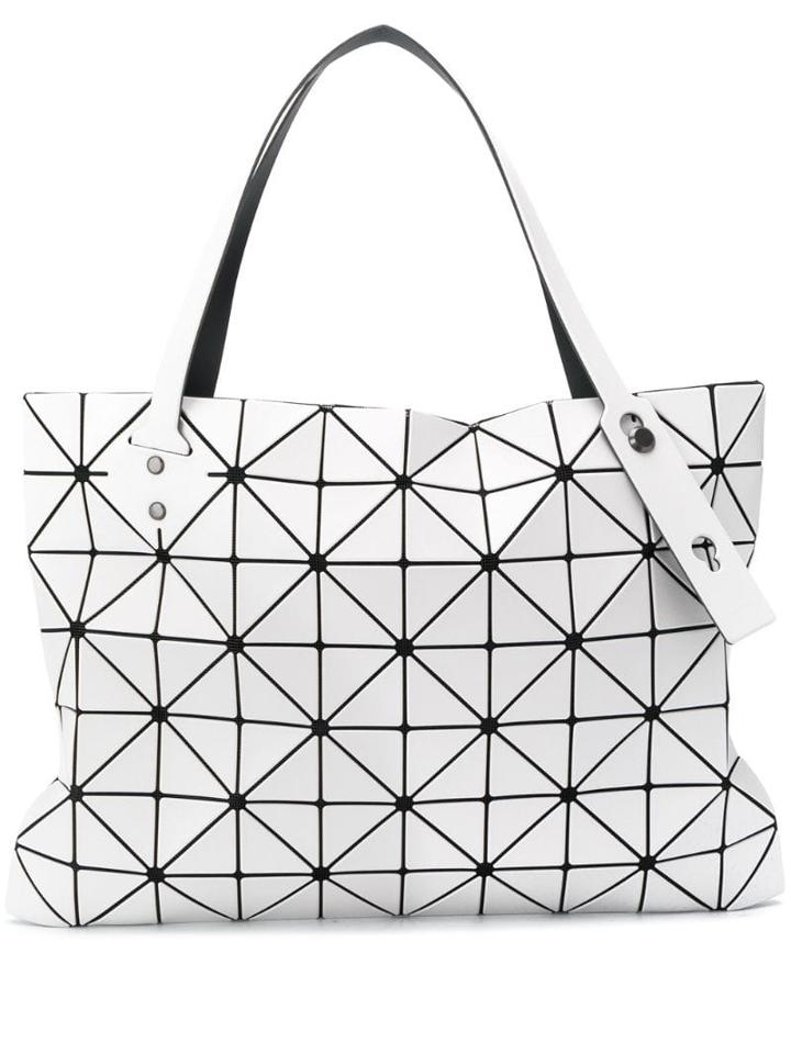 Bao Bao Issey Miyake Lucent Frost Shoulder Bag - White