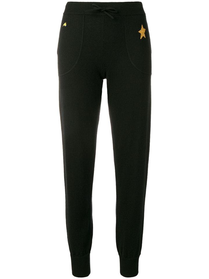Bella Freud Jogging Bottom Style Trousers - Black