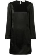 Calvin Klein Balloon Sleeved Dress - Black