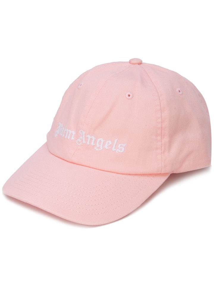 Palm Angels Embroidered Logo Cap - Pink