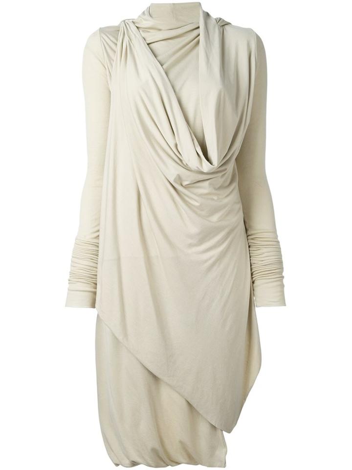 Rick Owens Lilies Draped Tornado Effect Top