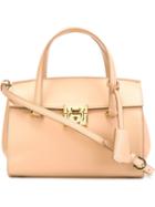 Salvatore Ferragamo 'mara' Tote, Women's, Nude/neutrals