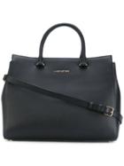 Lancaster - Large Top Handles Shoulder Bag - Women - Leather - One Size, Black, Leather