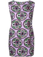 Aspesi - Printed Tank Top - Women - Cotton - 46, Pink/purple, Cotton