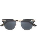 Gucci Eyewear Web Wayfarer Sunglasses - Black