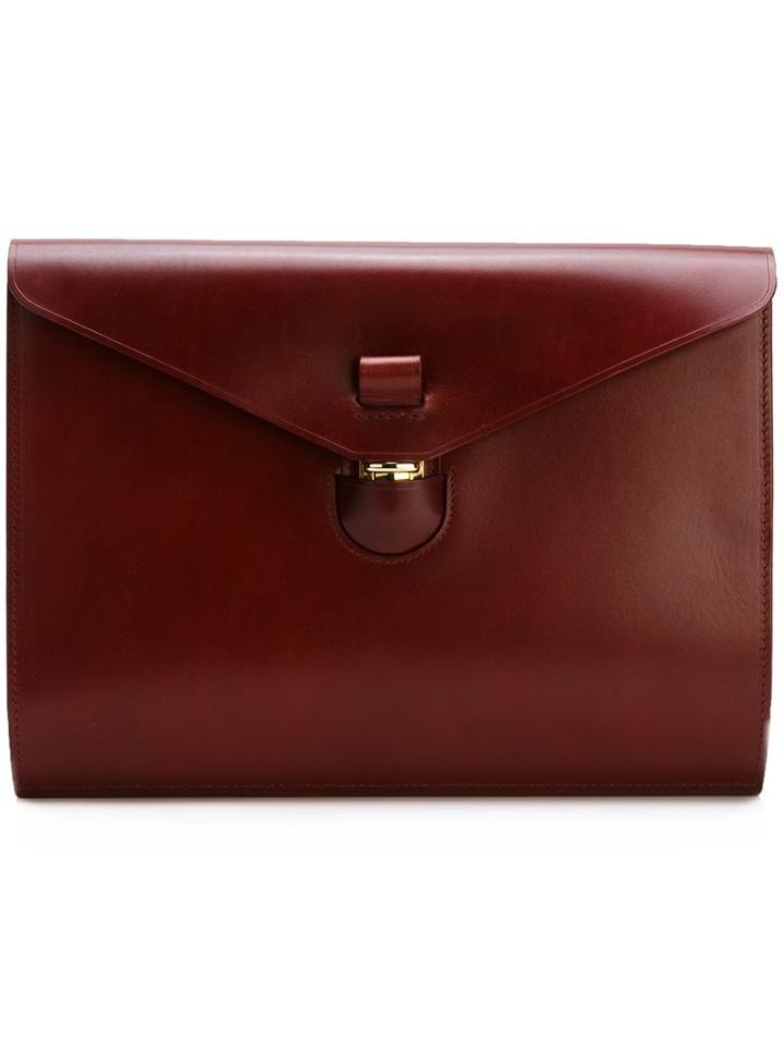 Tarnsjo Garveri Envelope Buckle Portfolio