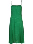 Reformation Peach Slip Dress - Green