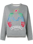 Iceberg Polar Bear Love Sweatshirt - Grey