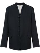 Comme Des Garçons Homme Plus Mandarin Collar Tuxedo-style Jacket -