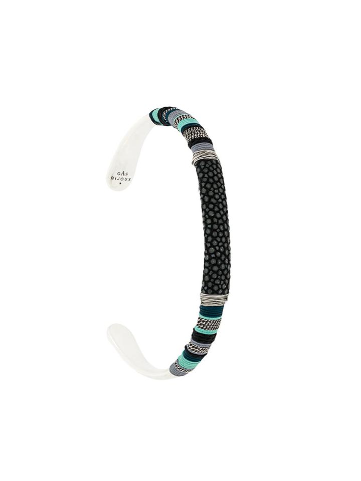 Gas Bijoux Massai Cuff - Black