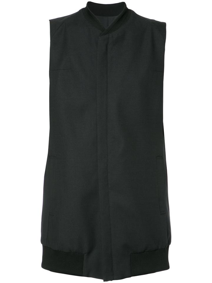 Devoa Long Top - Black