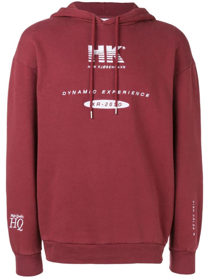 Han Kj0benhavn Graphic Hoodie - Red