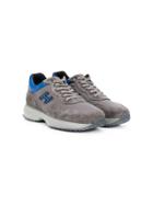 Hogan Kids Teen Interactive Low-top Sneakers - Grey