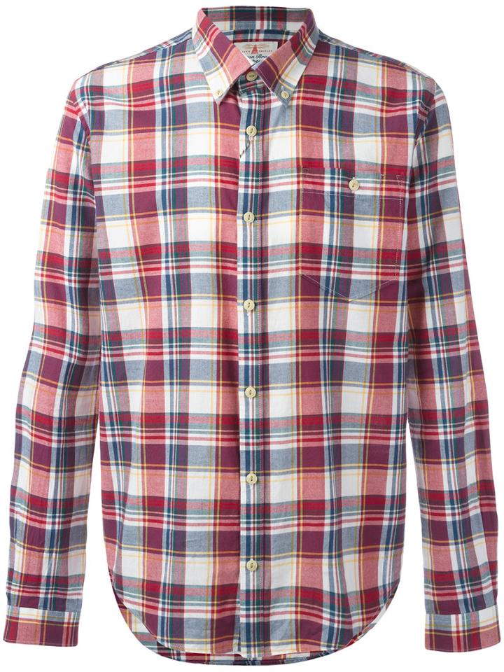 Barbour - Button-down Oscar Shirt - Men - Cotton - Xl, Red, Cotton