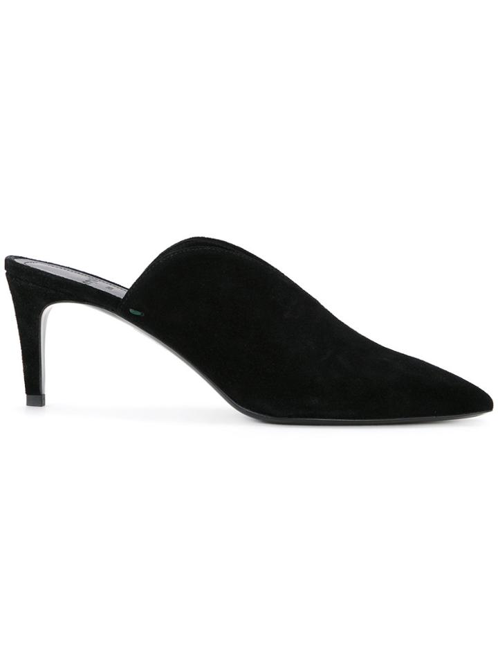 Aeyde Sylvie Mules - Black