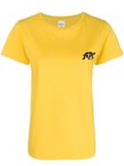 A.p.c. Logo Printed T-shirt - Yellow & Orange