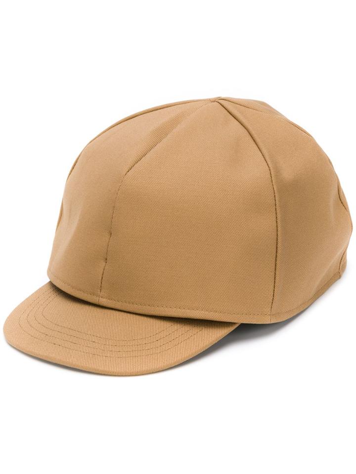 Raf Simons Oversized Double Strap Cap - Neutrals
