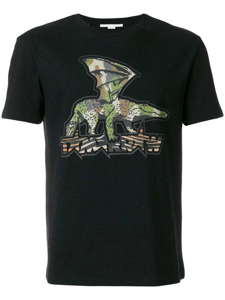 Stella Mccartney - Tomorrow T-shirt - Men - Cotton - Xl, Black, Cotton
