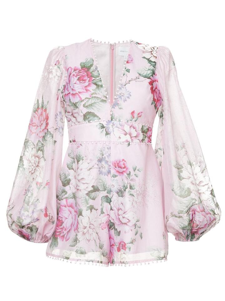 Alice Mccall One By One Playsuit - Pink & Purple