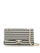 Chanel Pre-owned Double Flap Chain Shoulder Bag - White