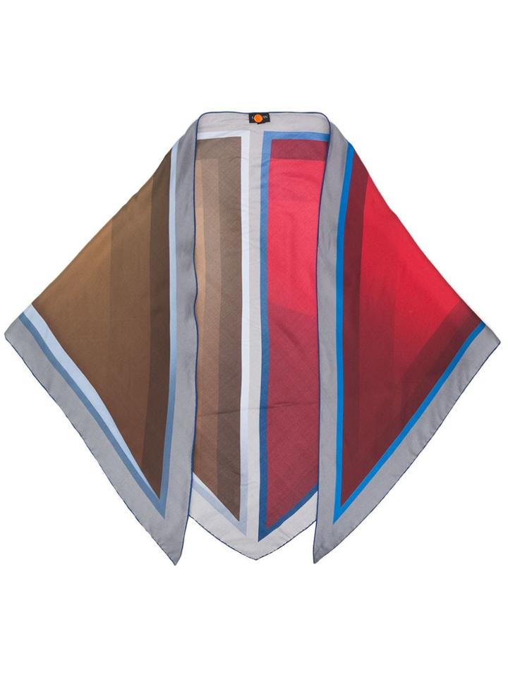 Lanvin Printed Scarf - Brown