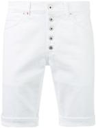 Dondup Buttoned Shorts - White