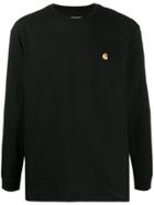 Carhartt Wip Chase Embroidered Logo Sweatshirt - Black