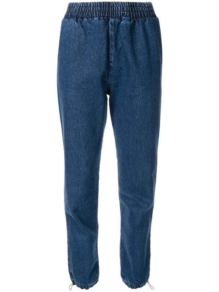 Kseniaschnaider Blue Denim Pants