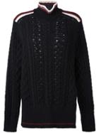 Isabel Marant 'edison' High Neck Jumper, Women's, Size: 36, Black, Polyester/wool