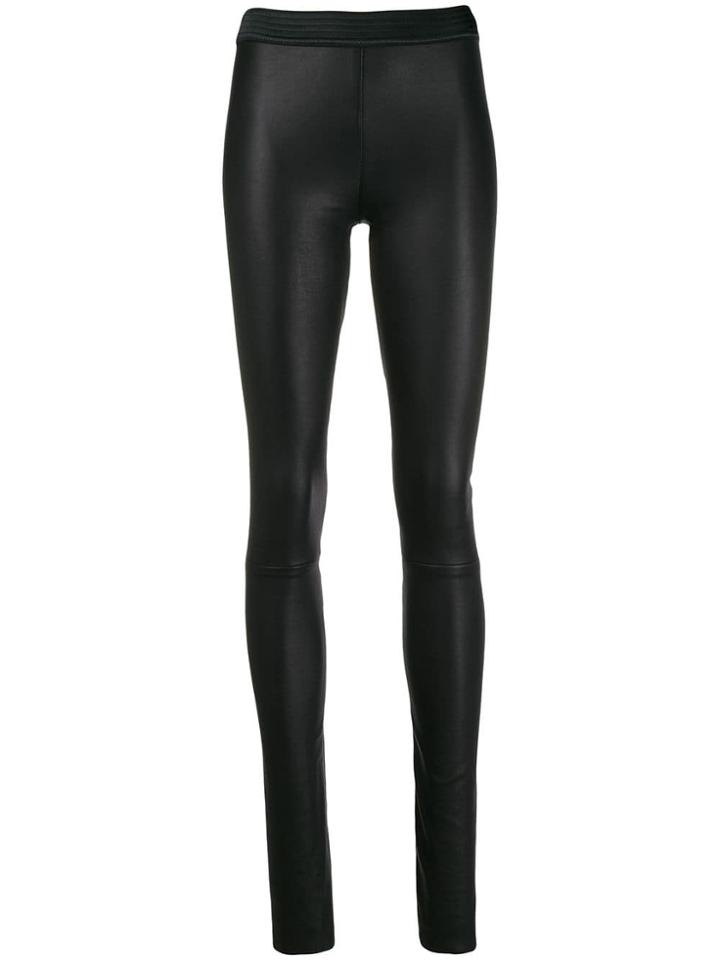 Drome Elasticated Waist Skinny Leggings - Black