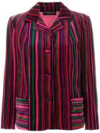 William Vintage 1973 Candy Striped Jacket - Multicolour