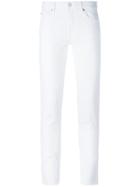 7 For All Mankind Slim Fit Jeans - White