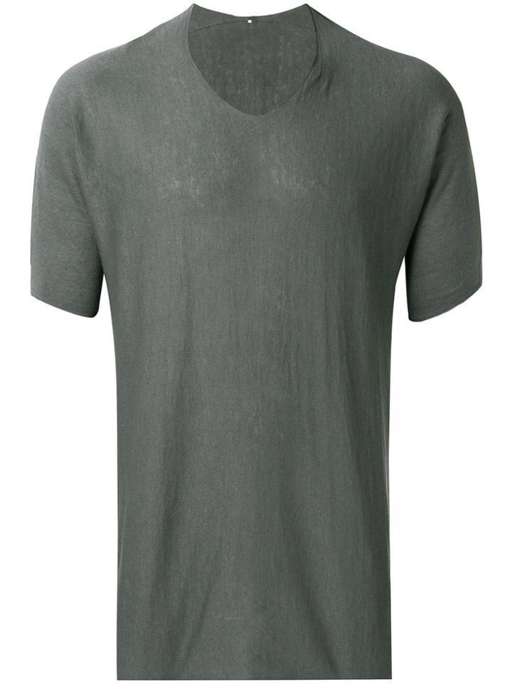 Label Under Construction Short Sleeve T-shirt - Grey