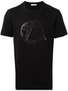 Versace Collection Logo Print T-shirt, Men's, Size: Large, Black, Cotton