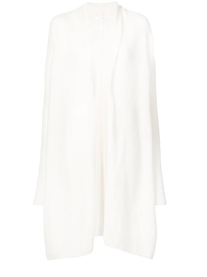The Row Long Knit Cardigan - White