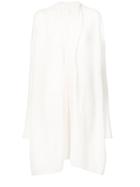 The Row Long Knit Cardigan - White