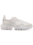 Jimmy Choo Diamond Chunky Sneakers - Silver