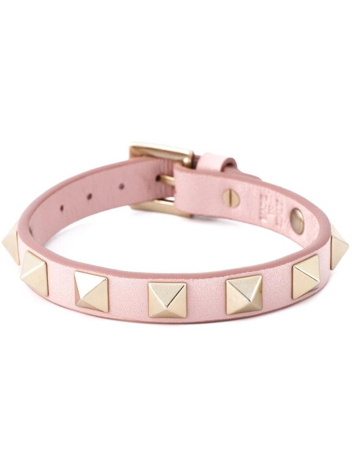 Valentino 'rockstud' Bracelet - Pink